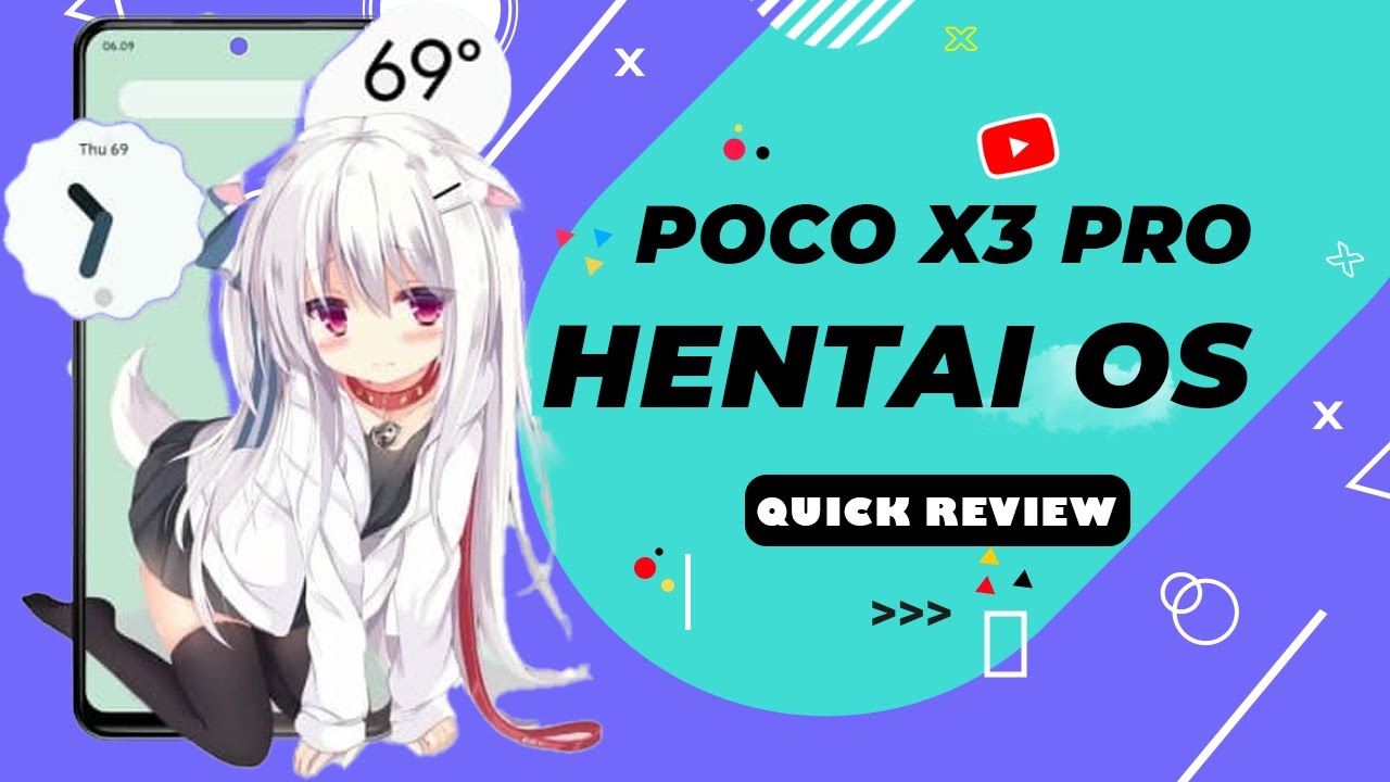 POCO X3 PRO HentaiOS SaltyIceCream Android 12 | Quick Review | Pixel 5 Rom  With Smooth UI - YouTube