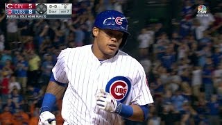 CIN@CHC: Russell belts an opposite-field solo homer