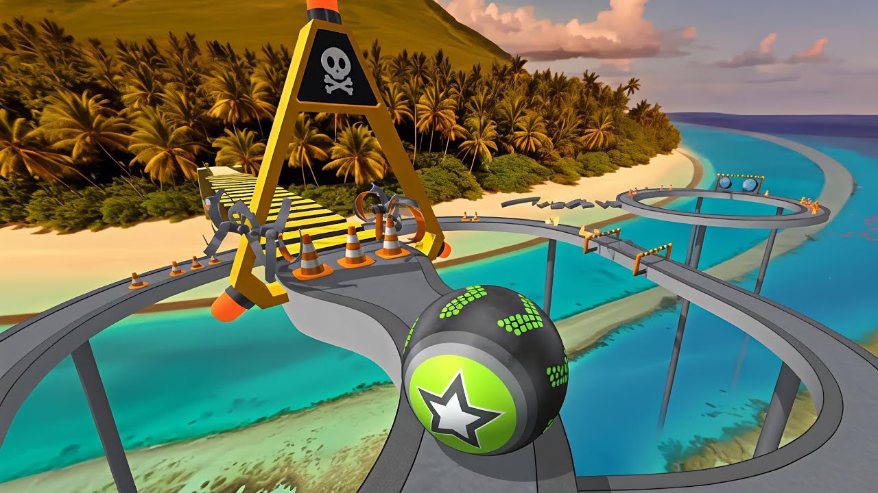 Going Balls run for unity of balls ASMR walkthrough gameplay 