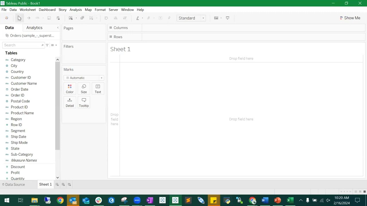 Data Visualization in Tableau (Spring 2024)