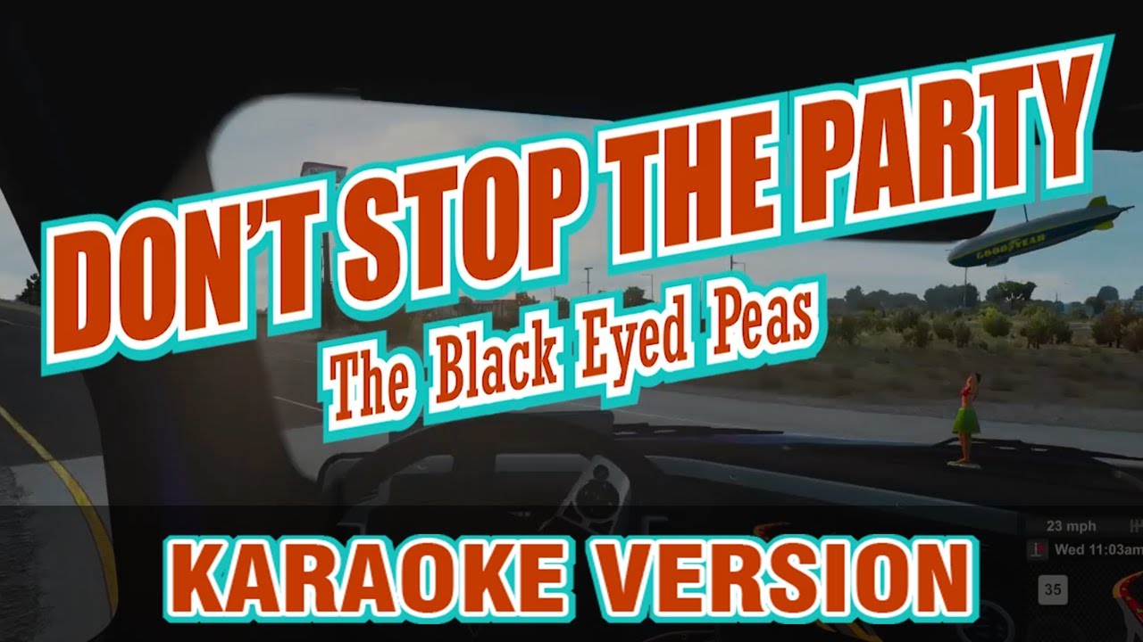 Don't Stop The Party The Black Eyed Peas karaoke YouTube