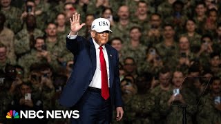 Watch Trump's full remarks to U.S. troops in Japan