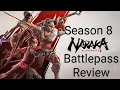 Naraka Bladepoint Season 8 Battlepass Review!
