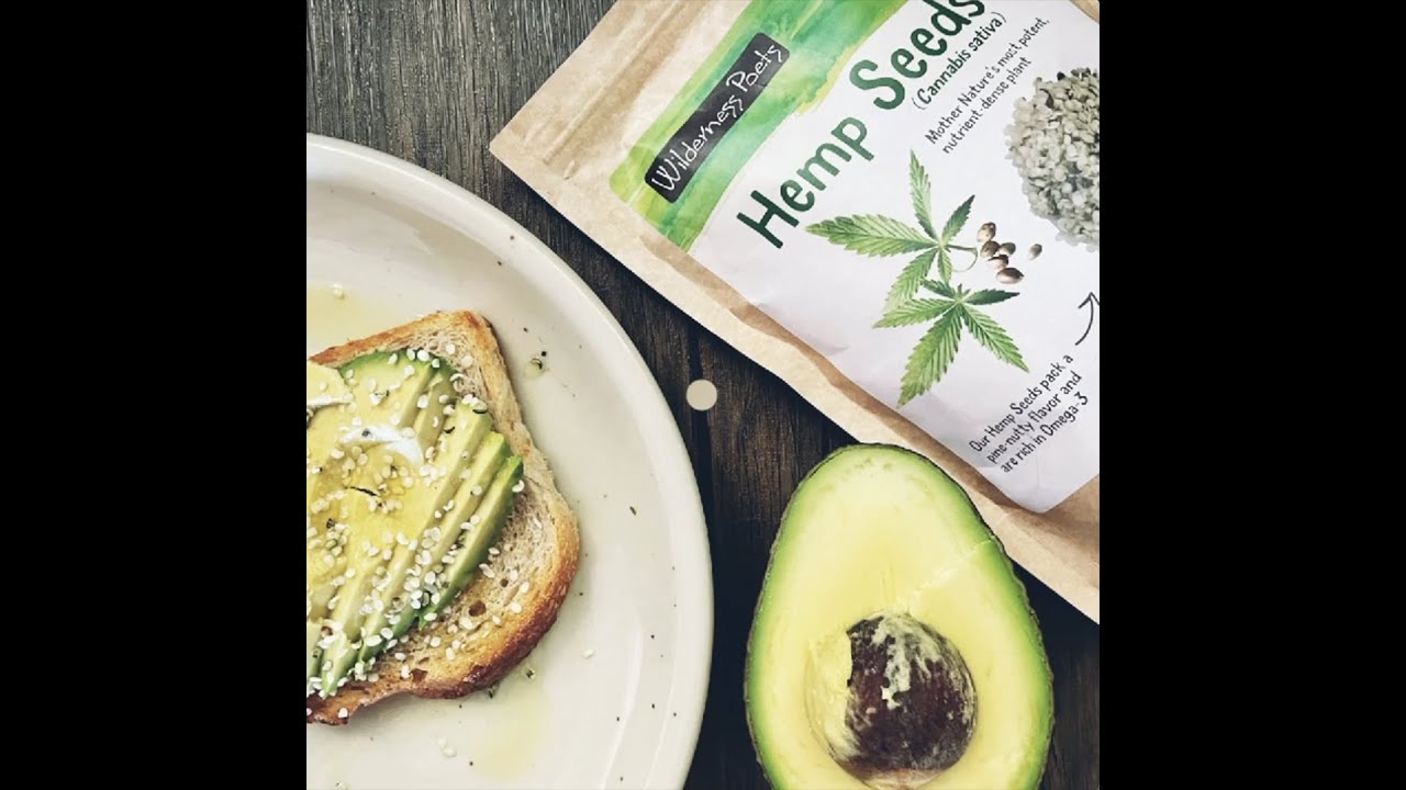 Hemp Seed Avocado Toast