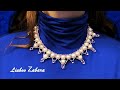 Шикарное колье из бусин, бисера и биконусов.ELEGANT NECKLACE OF BEADS, BEADS, BIKONUS.