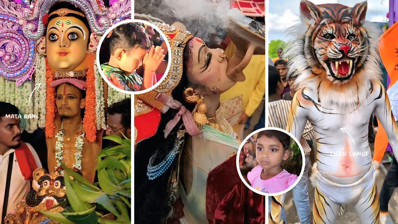 Mata Puja Visarjan New Settlement Kharagpur 2025