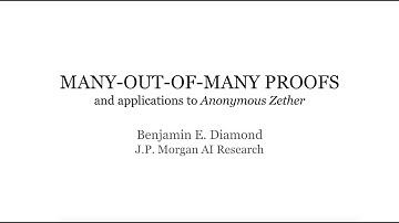 Many-out-of-Many Proofs and Applications to Anonymous Zether