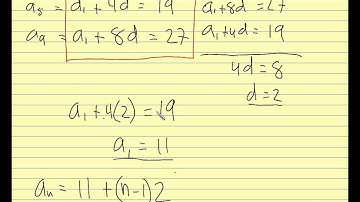 Advanced Pre Calc 2014 8.2 Arithmetic Sequences