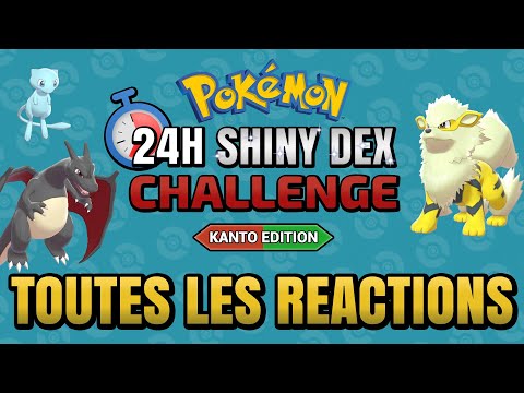 24H SHINY DEX CHALLENGE: THE HIGHLIGHTS (Kanto Edition)