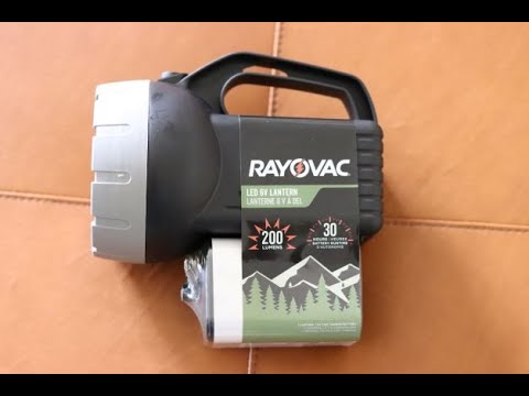 RAYOVAC Heavy Duty Lantern Battery, 6 Volt Screw Terminals, 945R4C