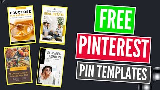 Create Viral Pins in Canva: Free Pinterest Pin Template screenshot 5