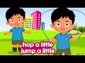 Hop A Little Jump A Little Rhyme | Nursery Rhymes Songs | Hop A Little Rhyme | Amulya Kids