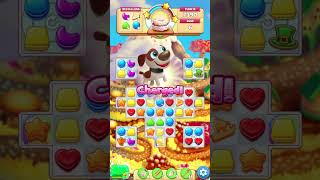 Cookie Jam Level 341 no booster [Gameplay] [normal speed | optimized for smartphones]