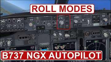 Microsoft Flight Simulator Boeing 737 Tutorial|How To Use The Autopilot Roll Modes