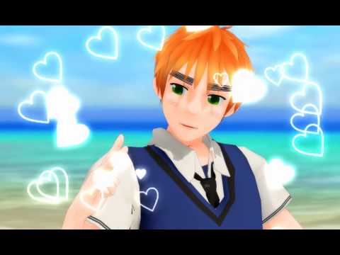 【ヘタリアMMD】味覚音痴でkiss me 愛してる  ENG SUB