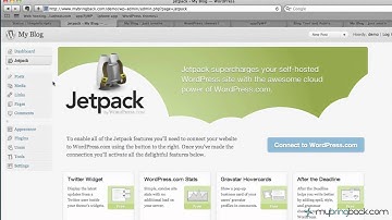 Learn Wordpress 2 - Overview of Admin Panel