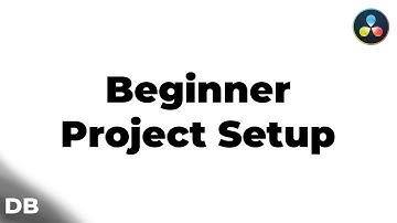 First-Time Use of DaVinci Resolve | Basic Project Settings & Preset Setup