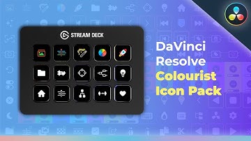 Elgato Stream Deck ‘Colourist Icon Pack’ for Resolve