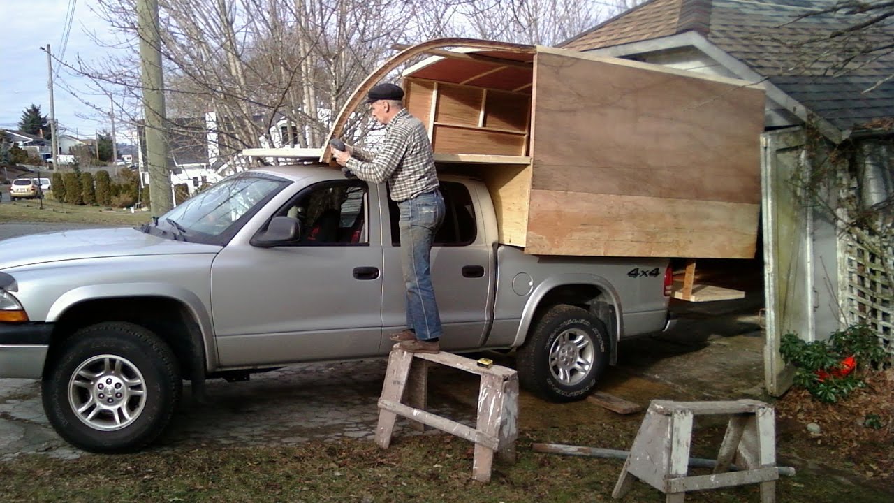 Homemade off grid truck  camper DIY YouTube