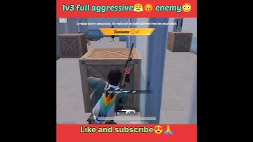 1v3 military base | Fully rush game #starcaptain  #shorts #bgmi #trending #1v3clutch #trending #pubg