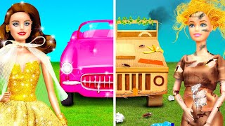 Transfo Carton Riche Vs Pauvre Barbie Et Gadgets Fun Par Yay Time