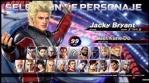 Virtua Fighter 5 Ultimate Showdown (MODO ARCADE-JACKY BRYANT)