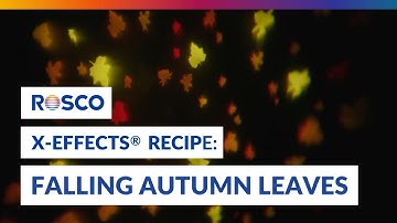 Rosco X-Effects Recipe: Falling Autumn Leaves