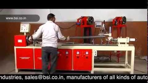 Automatic Welding Machine for Prop Outer - Bishan Steel Industries