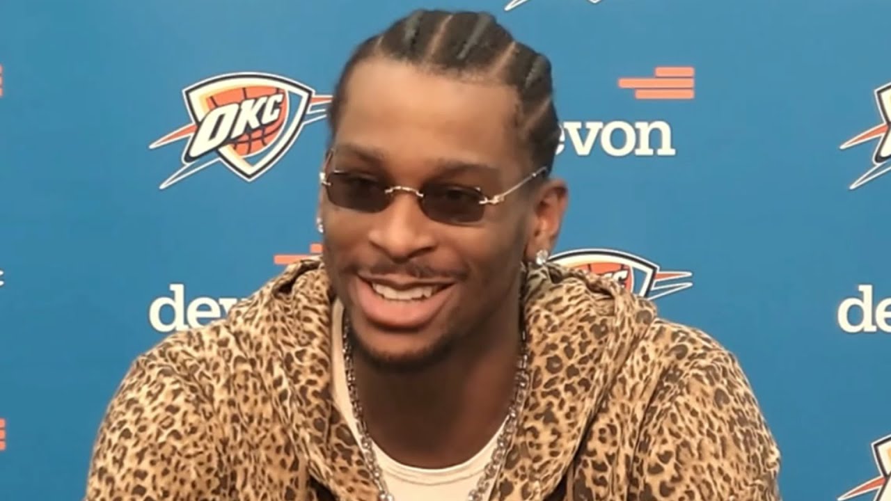Shai Gilgeous Alexander PostGame Interview | Oklahoma City Thunder vs  Phoenix Suns - YouTube