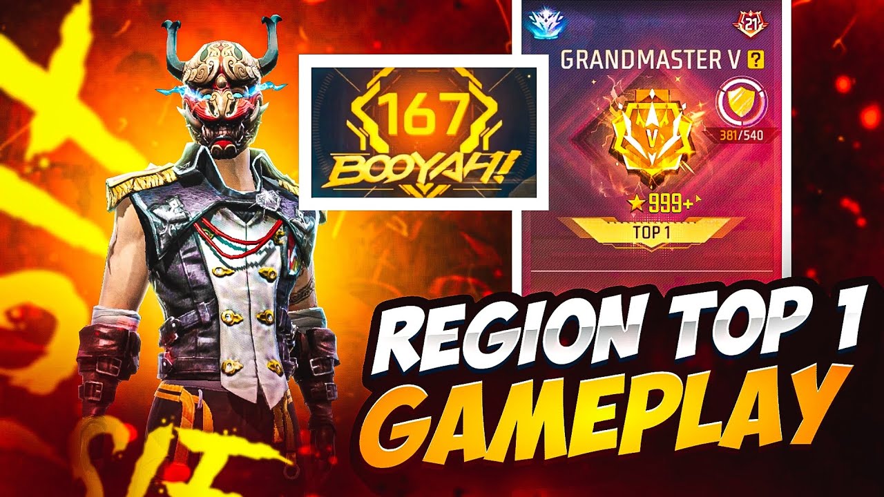 Clash Squad Rank Region Top 1  Grandmaster Gameplay   Garena   Free Fire