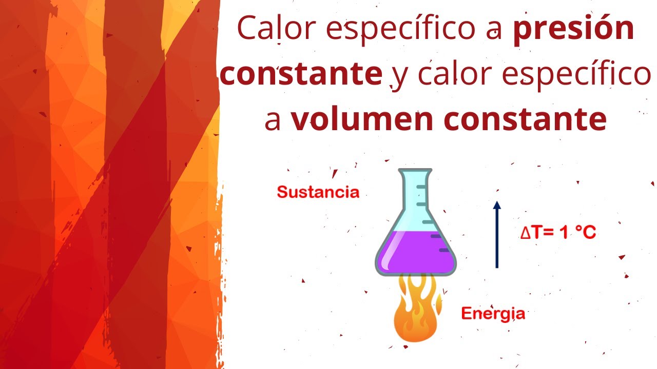 ¿qué Es El Calor EspecÍfico Calor Específico A Volumen Y Presión