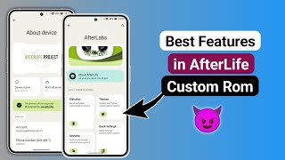 Best Features in AfterLife Custom Rom 😈 screenshot 2