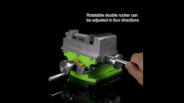 ALLSOME 3 Inch Cross Slide Vise