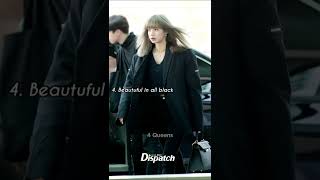 10 of BLACKPINK Lisa's most Iconic Airport Outfits #lisa #blackpink #4queens #shorts #subscribe