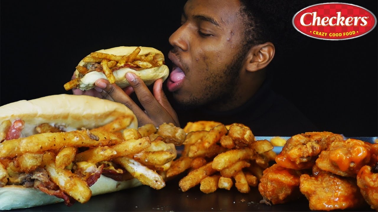 ASMR FULLY LOADED FRIES AND STEAK BURGER FRIES SANDWICH RALLYS
