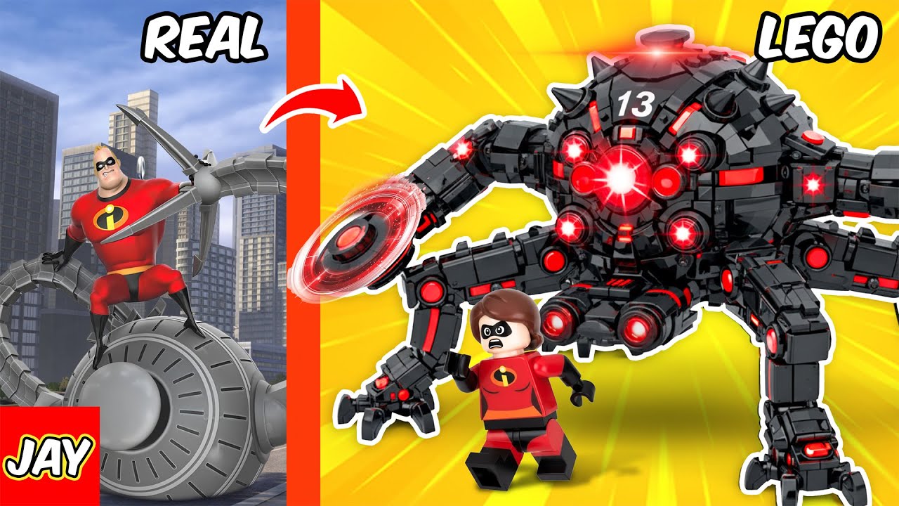 Tutorial How to Build Omnidroid in Lego | JAY BRICKS