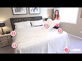 How to Fold A Fitted Sheet! How to Keep Linens Clean &amp; Organized (Clean My Space)
