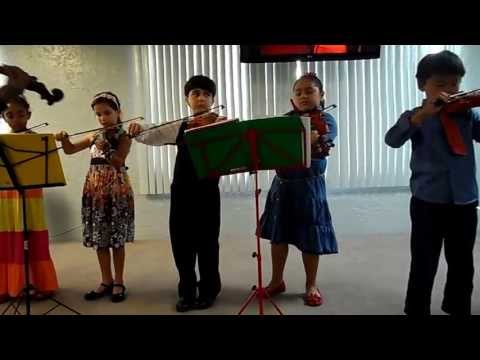 Violin recital at Westwood Christian School, May 2013