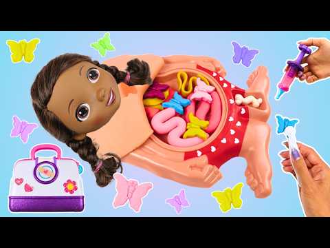 Doc McStuffins Visits The Toy Hospital For A Tummy Checkup!