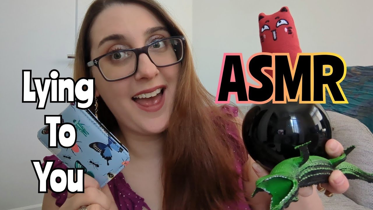 NEW!! ASMR Lying to You Trigger (fast and aggressive and WEIRD) | ASMR Alysaa Lying Trigger