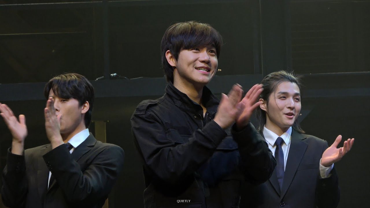 [4K] 260304 뮤지컬 은밀하게 위대하게 : THE LAST 첫공 무대인사 | 조용휘 배우님 Focus