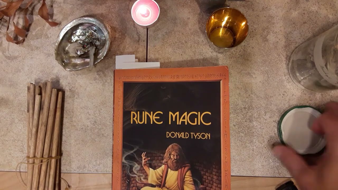 Rune Book Review Donald Tyson Rune Magic!