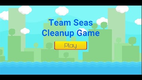 Team Seas Cleanup Game Simple | My First Ever Devlog | Unity
