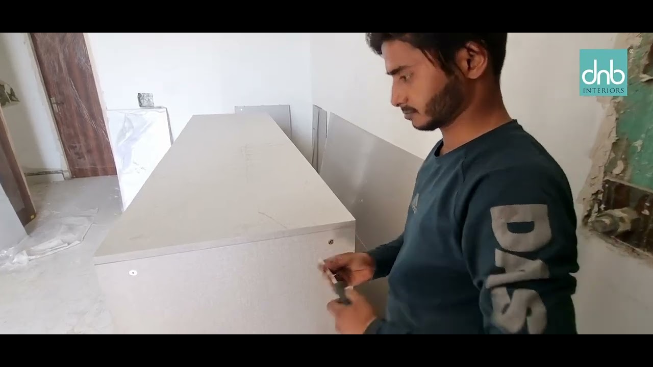 Modular Furniture Installation Process | Unboxing to Final Setup by DNB ...
