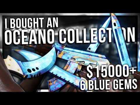 I BOUGHT AN INSANE BLUE GEM COLLECTION ($15,000+)