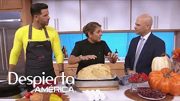 ¿Cuánto tiempo antes de cocinar debo sacar el pavo de la nevera?