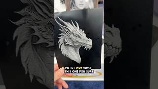 Super cool laser engraved dragon head 🐲