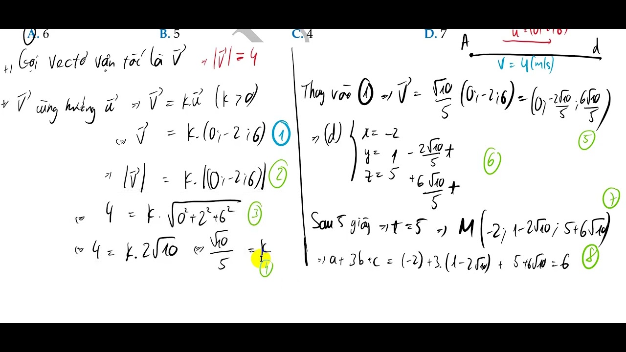 Bài toán chuyển động có vận tốc trong Oxyz _ TOÁN THỰC TẾ 12 ỨNG DỤNG OXYZ