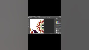 Border Repeat Design Photoshop | #design #photoshop  #shorts