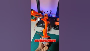 I Complete my Robotic Arm Build Video is getting ready  #3dprinting #3dprinter #servo #robotarm
